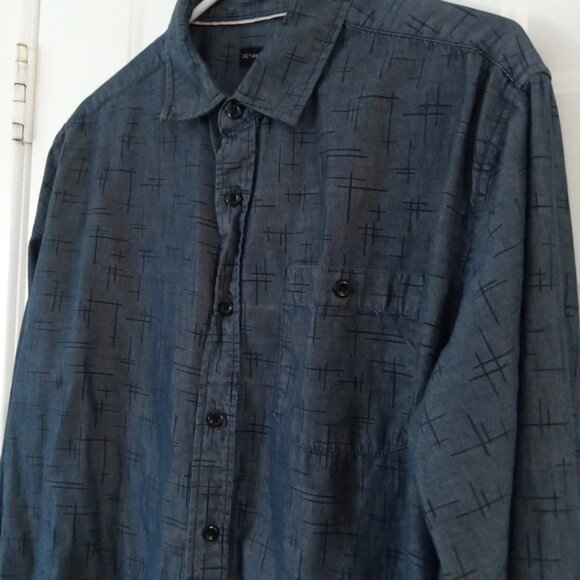 Ocean Current Long Sleeve Button Up Shirt Men's Size Large - Picture 4 of 7